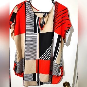 Calvin Klein sheer top